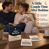 Cartes à gratter personnalisées pour couples, marque privée, ensemble de cartes pour soirée romantique avec logo et emballage imprimé