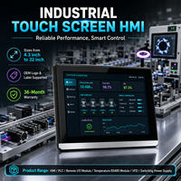 Libre certificado CE Modbus capacitiva industrial HMI software