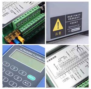 Pengukur aliran air ultrasonik portabel, tipe modul biaya rendah, saluran terbuka, cairan kimia, pengukur aliran air dinding Digital terpasang - Product Image 4
