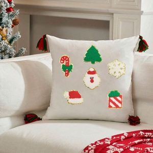 Small Iron on Embroidery Cute <b>pink</b> Christmas Tree Santa Claus Snow Chenille Patch for Decoration - Product Image 3
