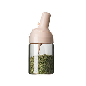 AnKou ชุดกล่องแก้วใส่เครื่องปรุงแบบยั่งยืนพร้อมกล่องใส่น้ำตาลผงชูรสและขวดเครื่องปรุง-เครื่องล้างจานและเตาอบที่ปลอดภัยของใช้ในครัวเรือน - Product Image 1