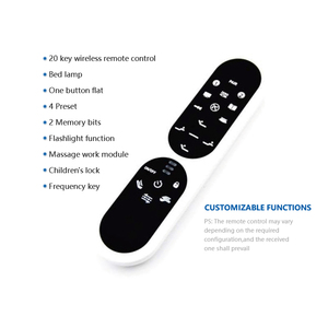 Sommier de lit électrique intelligent et confortable, réglable, avec télécommande automatique, design moderne pour chambre à coucher. - Product Image 3