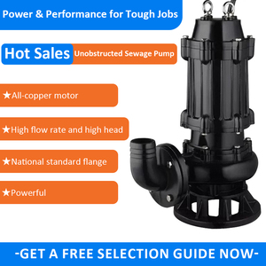 Máy bơm nước thải chìm nặng và máy bơm thoát nước hiệu quả cao không làm tắc nghẽn - Product Image 2