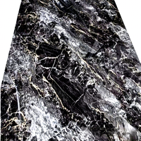 Panneau d'aspect marbre ignifuge et résistant aux UV, imperméable et résistant à l'humidité, pour murs intérieurs, 8 mm d'épaisseur, composite pierre-plastique solide