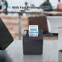 Resolusi Tinggi pencetakan Airway Bill Printer penerimaan Printer Pos termal penerimaan Printer 58mm untuk komputer