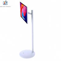Lecteur multimédia tout-en-un portable de 32 pouces avec écran tactile LCD intérieur/extérieur, système d'exploitation Android intégré, CMS, diffusion en direct, publicité