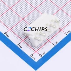 WAFER-VH3.96-5PZZ-W Wire-to-Board Pin Header Through hole Component (THT),P=3.96mm Connector 1x5P 3.96mm Through Hole VH - Product Image 2