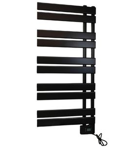 ReadyWarm Double Serviette En Acier Électrique Salle De Bains Radiateur 425W 2 Modes Chauffage Aluminium Faible <span class=keywords><strong>Consommation</strong></span> D'énergie IP24 Écran LED - Product Image 1