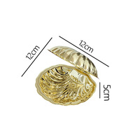 Plateau de rangement créatif en acier inoxydable 304, assiette à dessert, plateau à fromage, boîte de rangement pour bijoux, ensemble de couverts dorés pour mariage