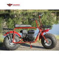 Mini Motos Tout-Terrain à Essence pour Enfants 200CC 212CC, Moto à Essence à Conduire, Mini Moto de Plage Type Chopper