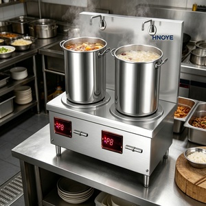 Olla <span class=keywords><strong>de</strong></span> Inducción Vertical <span class=keywords><strong>de</strong></span> 15KW con un Solo Quemador, Ahorra Espacio, para Cocina <span class=keywords><strong>de</strong></span> Hotel - Product Image 5