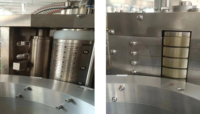 Machine d'étiquetage de film OPP BOPP à colle thermofusible linéaire pour l'étiquetage de bouteilles rondes d'eau minérale