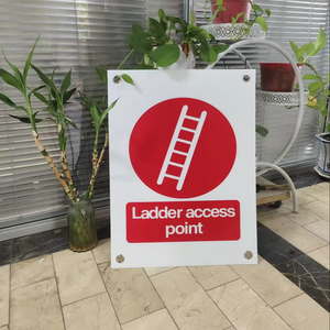 Letrero de Plástico Corrugado Resistente a los Rayos UV, Impresión Personalizada, Letrero Publicitario para Exteriores para Inmobiliarias y Obras de Construcción - Product Image 1