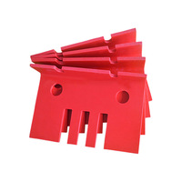 Plaque stratifiée en fibre de verre GPO-3, panneau d'isolation haute performance, surface rouge, usinage CNC, perçage, découpe sur mesure pour panneaux électriques