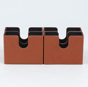 Boîte de rangement en cuir PU pour cartes à collectionner et <span class=keywords><strong>Pokemon</strong></span> Collecte 200 + Capacité Boîte de jeu de cartes - Product Image 3