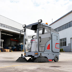Penyapu lantai otomatis mesin penyapu pembersih Jalan Jalan Listrik Industri - Product Image 6