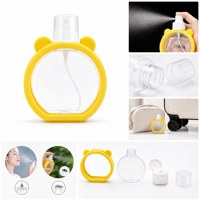Flacon pulvérisateur portable de 60 ml rechargeable avec pompe à brume fine pour le visage, les cosmétiques, les parfums et les anti-moustiques – Vente en gros