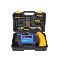 Manufacture 12V Portable Car/Auto Mini Tool Case Air Compressor/Tire Inflator 150psi Max Pressure Air Pump