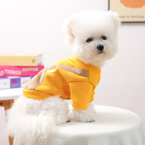 Pet <b>clothes</b> for autumn and winter, small dogs, puppies, happy dogs and <b>cats</b>, warm and comfortable clothing, cute cartoon - Product Image 3