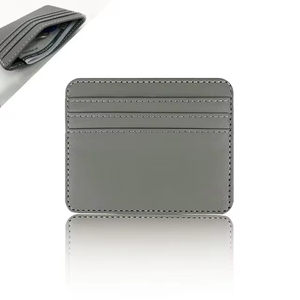 Tarjetero de cuero Pu para identificación, caja de tarjeta de crédito bancaria de Color caramelo, funda de tarjeta delgada con múltiples ranuras, BILLETERA, funda de negocios para hombres y mujeres - Product Image 4