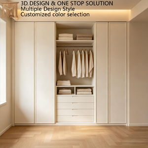 Conjunto de Almacenamiento Integrado para Dormitorio con Elegantes <span class=keywords><strong>Arcos</strong></span> y un Versátil Armario de Plástico para Bebés - Product Image 3