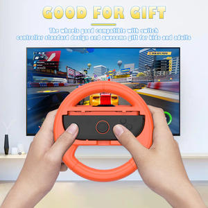 2 cái Gói tay lái cho Nintendo chuyển đổi 1/chuyển đổi 2 Joypad Racing Wheel Grip Trái phải Joystick chủ - Product Image 3