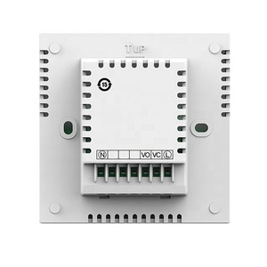 Thermostat d'ambiance programmable pour chauffage par le sol hydronique avec commande IR marche/arrêt, rétroéclairage, 220V, montage encastré HA226-TRL - Product Image 4