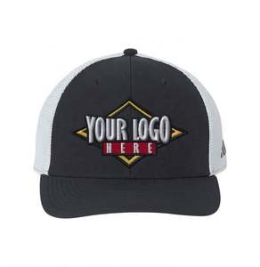 Casquette de baseball en tissu éponge uni avec broderie personnalisée, réglable, pour l'extérieur - Product Image 2