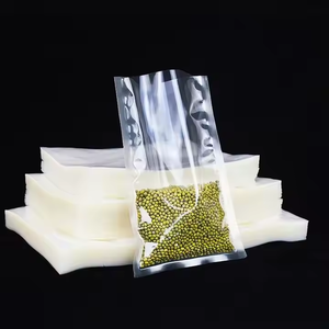 ถุงบรรจุอาหารแบบใสมีฟิล์มโพลีเอสเตอร์บรรจุอาหารถั่วถุงบรรจุภัณฑ์พลาสติกสุญญากาศใส - Product Image 1