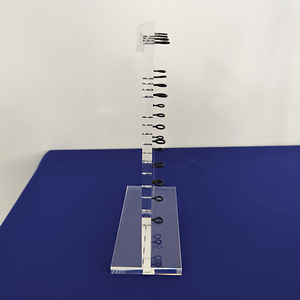 20 anillos de escritorio, soporte de exhibición de etiquetas de identificación de mascotas de acrílico transparente, estante de exhibición de etiquetas de perro acrílico para tienda de mascotas - Product Image 4