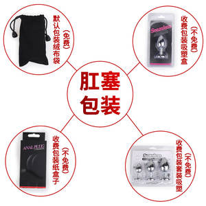 <span class=keywords><strong>Plug</strong></span> Anale in Acciaio Inossidabile Multi-Misura, Giocattoli Sessuali per Uomo e Donna - Product Image 6