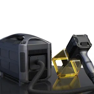 MAX mesin penanda Laser genggam portabel, perangkat pengodean dan ukiran untuk baja tahan karat logam mendukung Format BMP