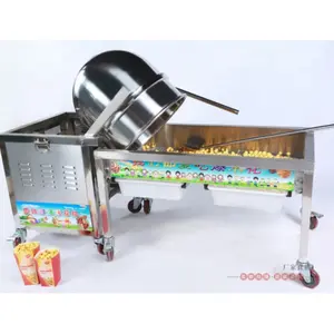 Máquina de palomitas de bolas americanas automática de ahorro de energía de gran rendimiento