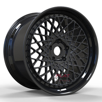 Jantes forgées sur mesure 6061-T6 en 2 pièces, style VIP, bronze, à profil profond, pour Volkswagen Golf GTI Golf R MK7 MK8 BMW E46
