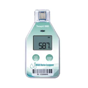 Enregistreur de température USB à usage unique Enregistreurs de données d'humidité rapides et pratiques Instruments de température