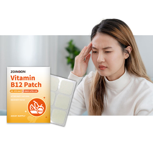 Parches de Vitamina B12 de Energía Natural para el Alivio del Estrés, Mejora del Estado de Ánimo y Relajación Mental (30x30mm) - Product Image 5