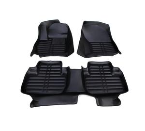 Tapis de sol en caoutchouc robuste - (beige) Tapis en cuir 3D/5D / Tapis de <span class=keywords><strong>voiture</strong></span> 3D dédié à la Dodge Challenger - Product Image 6