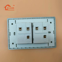 KLASS US Panneau en plastique au design minimaliste OEM/ODM, panneau coloré à assembler, interrupteurs muraux de luxe américains, version verticale de la prise