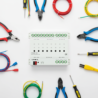 Module d'interrupteur intelligent KNX/EIB 8 canaux 20A, prix d'usine pour les hôtels et les systèmes de maison intelligente
