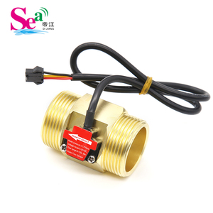 เซ็นเซอร์วัดการไหลของของเหลวอุตสาหกรรม Dijiang G1.25''  วัสดุทองเหลืองทองแดง  แบบพัลส์เอาท์พุต  เครื่องวัดการไหลแบบกังหัน  OEM ODM 3-60 ลิตร/นาที - Product Image 2