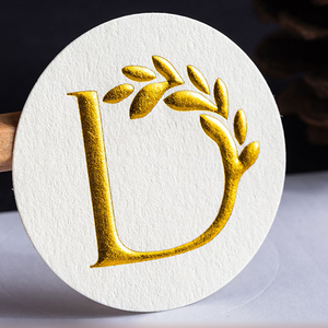 Tùy chỉnh Glossy bạc vàng lá nước hoa chai Nhãn kraft giấy tư nhân dập nổi Thiết kế dán - Product Image 2