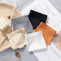 Tanga de Seda de Hielo sin Costuras para Mujer, con Tirantes Minimalistas, Invisible, para Uso Diario
