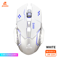 Souris de jeu sans fil Jeqang nouvelle génération 6D avec éclairage coloré et fonctionnalités Bluetooth