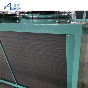 Condenseur de congélateur commercial AOXIN, en cuivre et acier inoxydable, 2 moteurs de ventilateur, débit d'air de 12000 m³/h, série <span class=keywords><strong>FNV</strong></span>, AX-FNV46.8/130 - Product Image 3