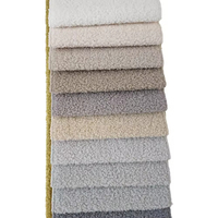 Tissu en velours Teddy 100% polyester tricoté, imprimé couleur personnalisé pour textiles de maison, canapés, vêtements et jouets
