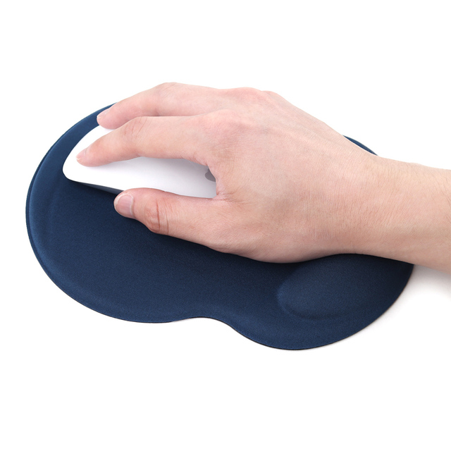 Custom Design Cartoon Gel Mouse Pad with Wrist Rest Silicone Anti Slip Protection in Stock