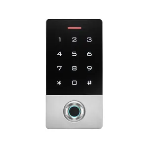 Logam Vandal tahan air K2 RFID Keypad Reader biometrik pintu akses kontrol rfid