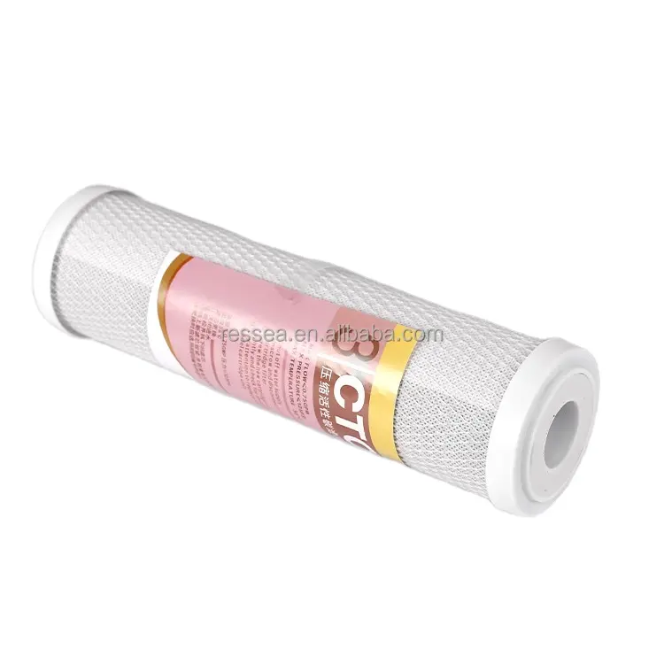 BB 10 activated block carbon coconut filter 0.5 micron for purify water filter cartridge systems