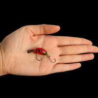 Leurre de pêche artificiel coulant pour eau salée, 12 couleurs, ABS, 40 mm, 2,1 g, pour la pêche au poisson-chat en rivière