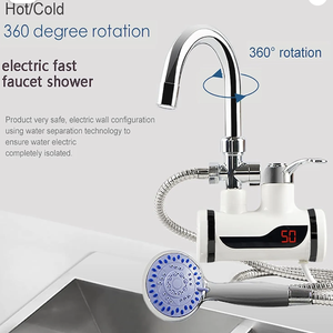 <span class=keywords><strong>Prix</strong></span> de gros Chauffage électrique instantané Évier Mélangeur Robinets de chauffage de l'<span class=keywords><strong>eau</strong></span> avec douche Robinet de cuisine - Product Image 3